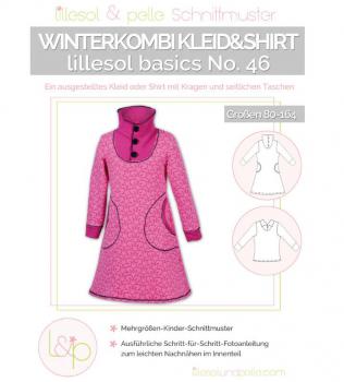 Papierschnittmuster - Winterkombi No. 46 - Kinder- Lillesol & Pelle
